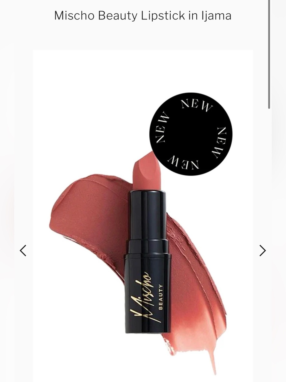 Cream Lipstick — Warm Dusty Rose (Ijama)